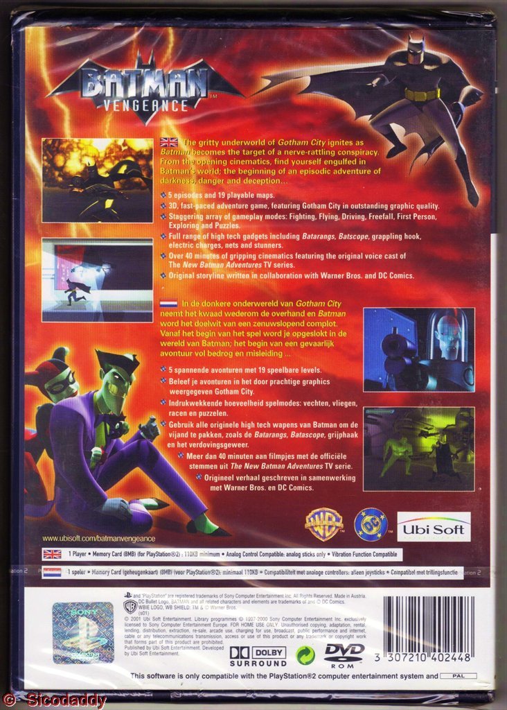 Batman: Vengeance [PlayStation2] …