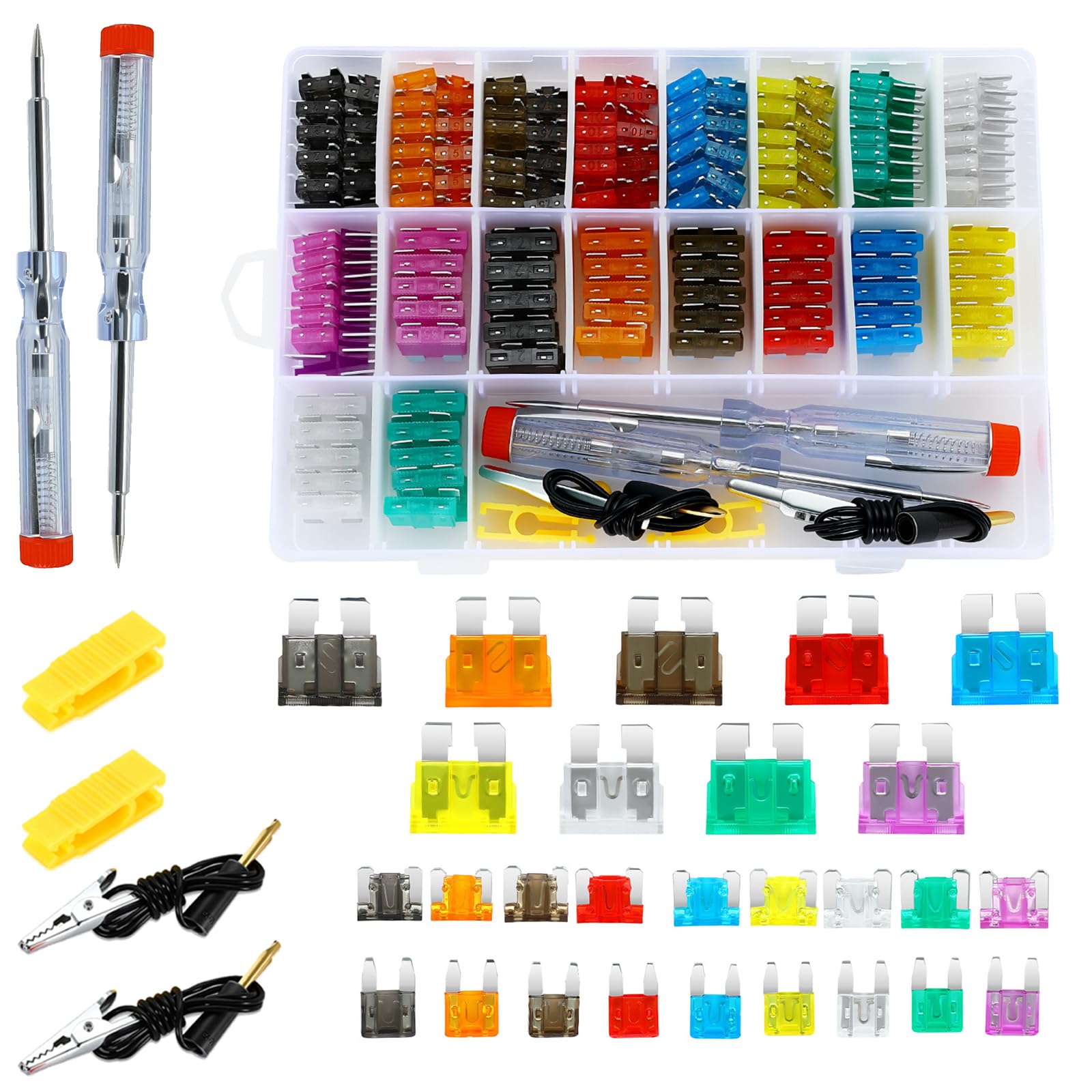 Photo 1 of Gilovc 306-Piece Car Fuse Assortment Kit