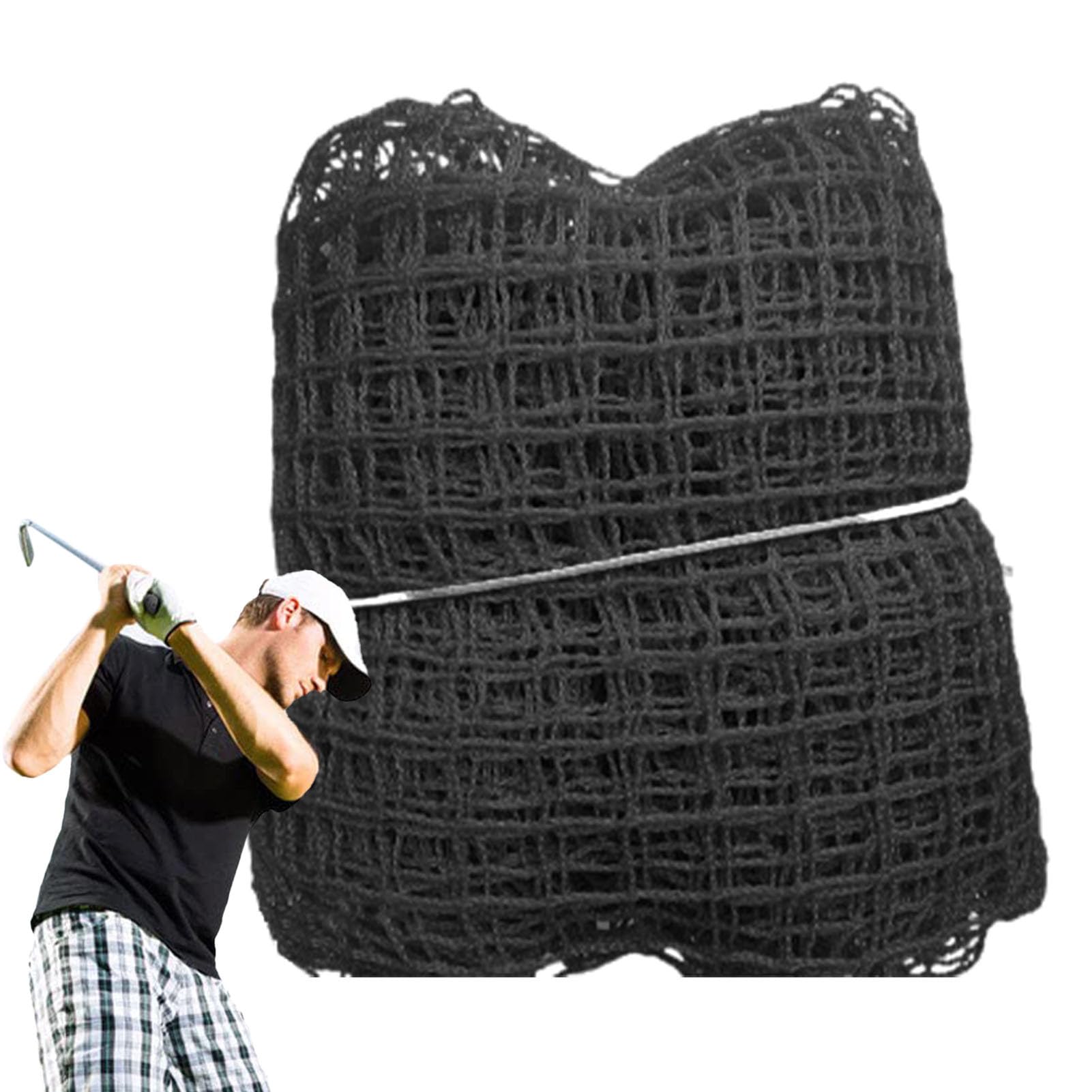Red de Práctica de Golf y Softbol de Polietileno Sin Nudos