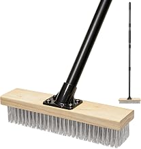 JEHONN Cepillo para Césped Artificial con Mango Largo de 148 cm