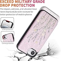 Vista 267 de UEEBAI Funda tipo cartera para iPhone 15 Pro Max con tarjetero, cubierta de cuero PU con soporte, bloqueo RFID, doble cierre magnético, relieve