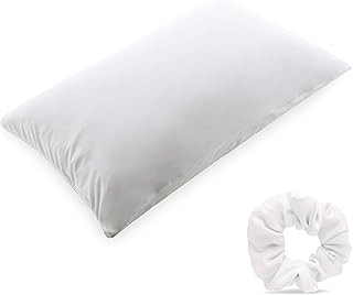PILLOWY Ultra Silk Like Beauty Pillow Cover - Blend of 85% Nylon and 15% Spandex Means This Cover is Designed to Keep Hair...