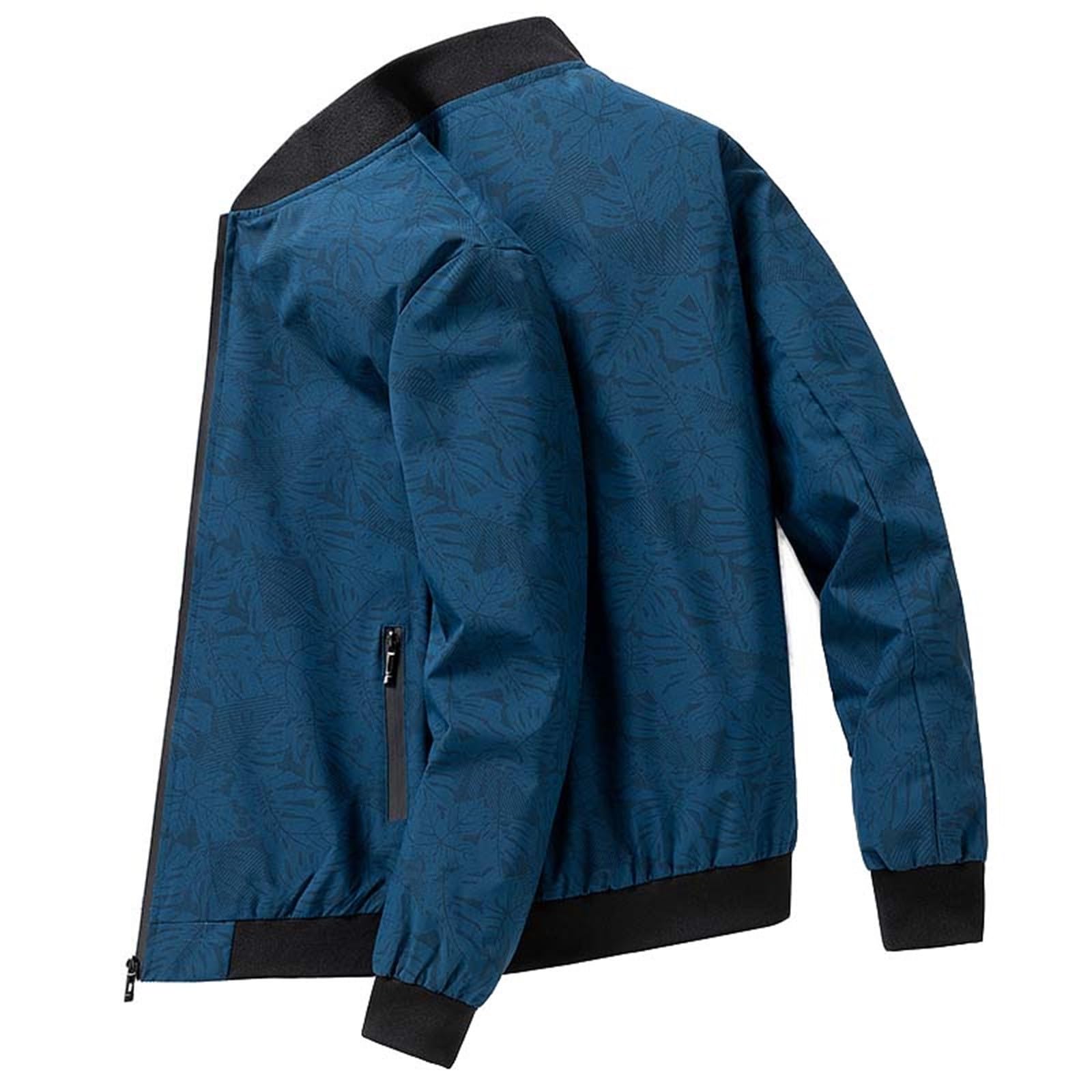 Chaqueta de hombre para primavera con cuello de diseño casual 3