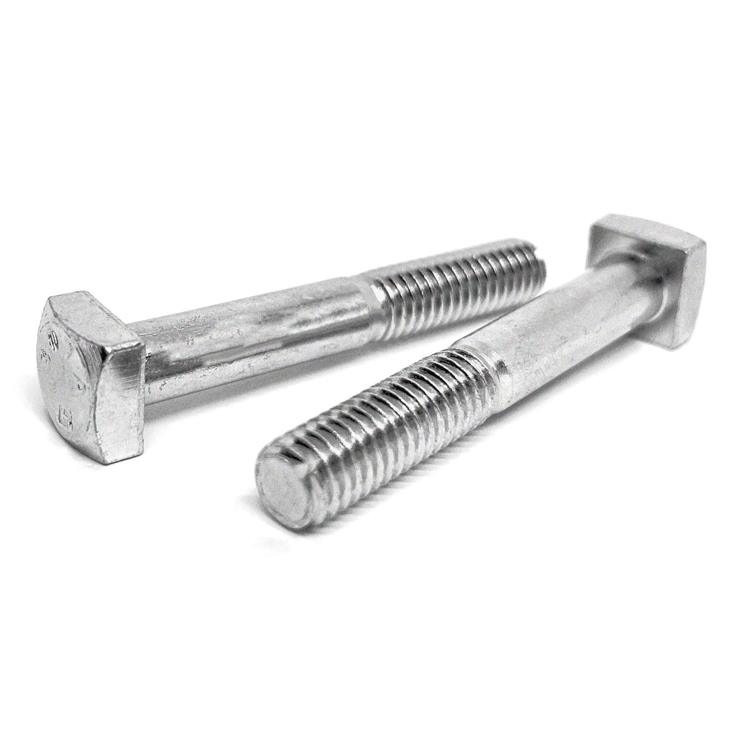 (56 Pieces) 1/4"-20x3" Square Head Bolts Grade A307 Hot Dip Galvanized