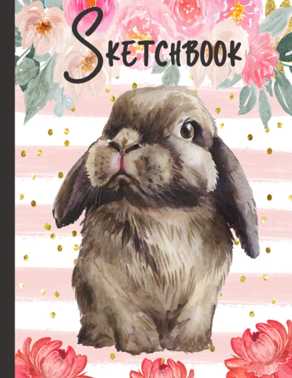 Rabbit Sketchbook: Blank Rabbit Drawing Book