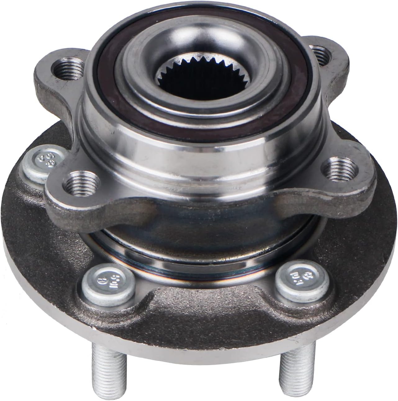 KUSATEC 512498 Front/Rear Wheel Hub Bearing Assembly Fit for Ford Fusion 2013-2020, Police Responder Hybrid/SSV Plug-in Hybrid 2019-2020, Lincoln MKZ 2013-2016, 5 Lug w/ABS