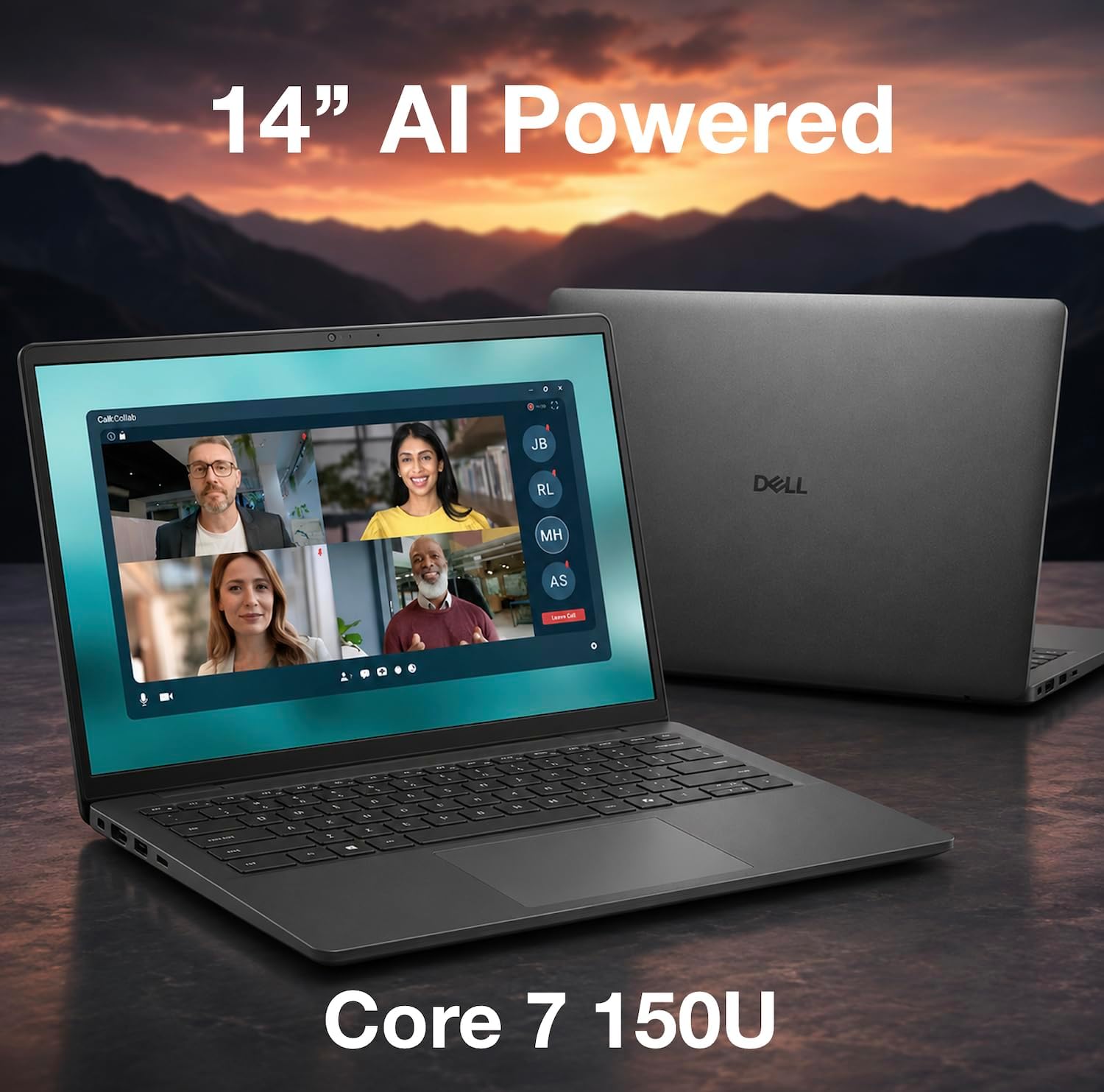 Dell 14 DC14250 AI Laptop, 14" FHD+ IPS Display image 2