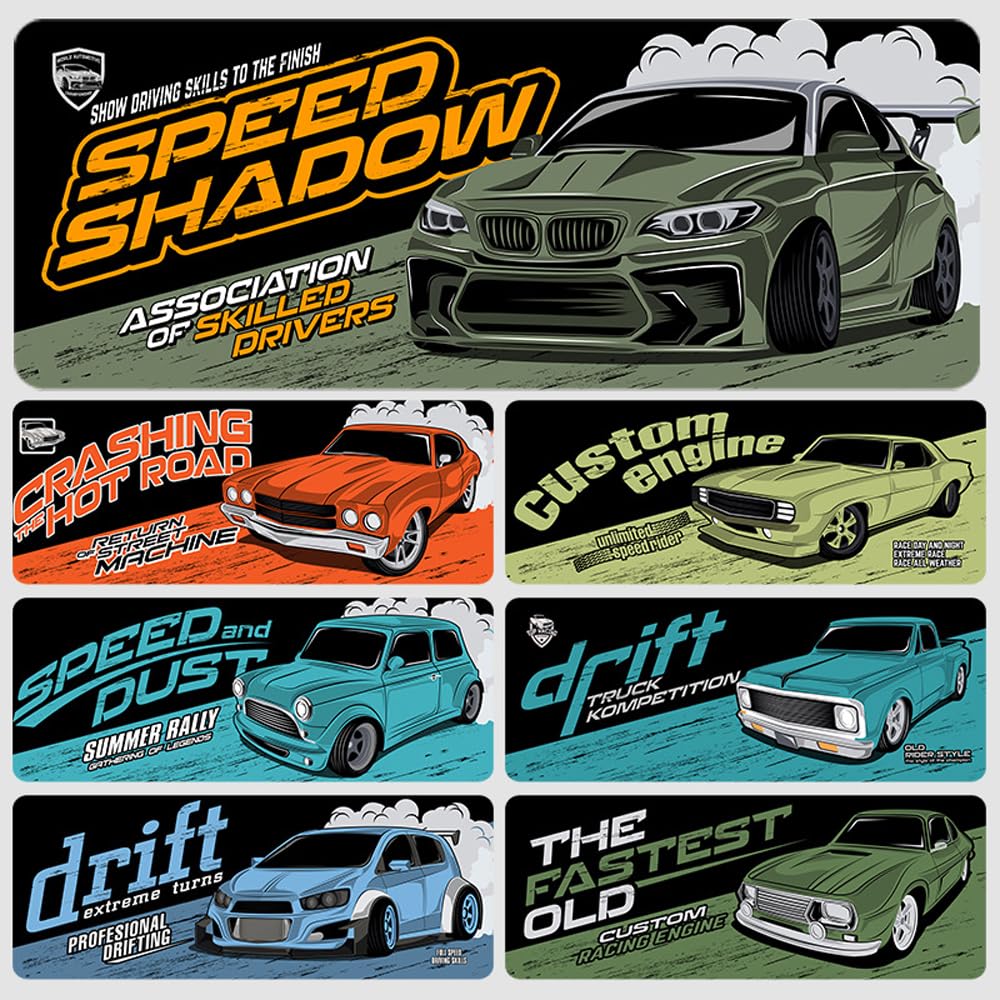 Tapis De Souris De Jeu Xxl, Tapis De Souris Étendu Bords Cousus 2Mm