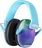 Vista 19 de Orejeras para Reducción de Ruido: Auriculares con Cancelación de Ruido SNR27.4 para Autismo con Diadema Ajustable - Protección Auditiva para Niños