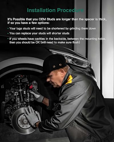 Miniatura 6 de Aintier 4 espaciadores de rueda de 0.787 in 5X100 y 5x112 a 5X100 y 5x112 con paso de rosca, diámetro de orificio de 14 x 1.5, 2.248 in, compatible