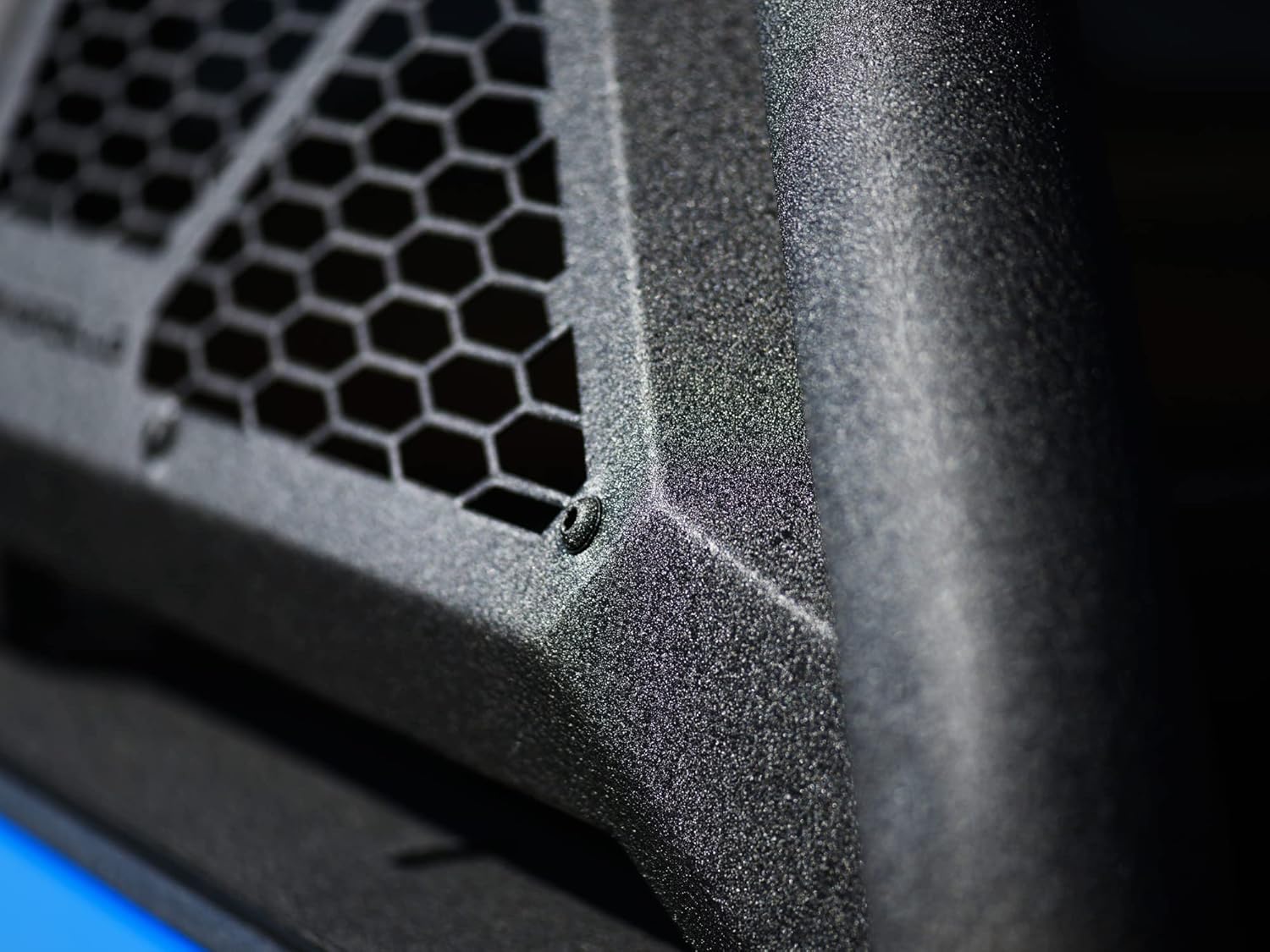 Armordillo USA 8708019 CR-B Honeycomb Mesh Chase Rack - Textured Black Fits 2009-2018 Dodge Ram 1500 2500 3500/2019-2022 1500 Classic / 1998-2022 Ford F250 F350 F450 F550, Full Size Pickup Trucks