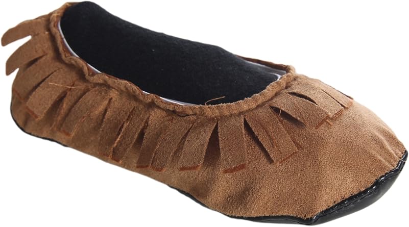 Fun Costumes Kids Realistic Native American Moccasins Shoes
