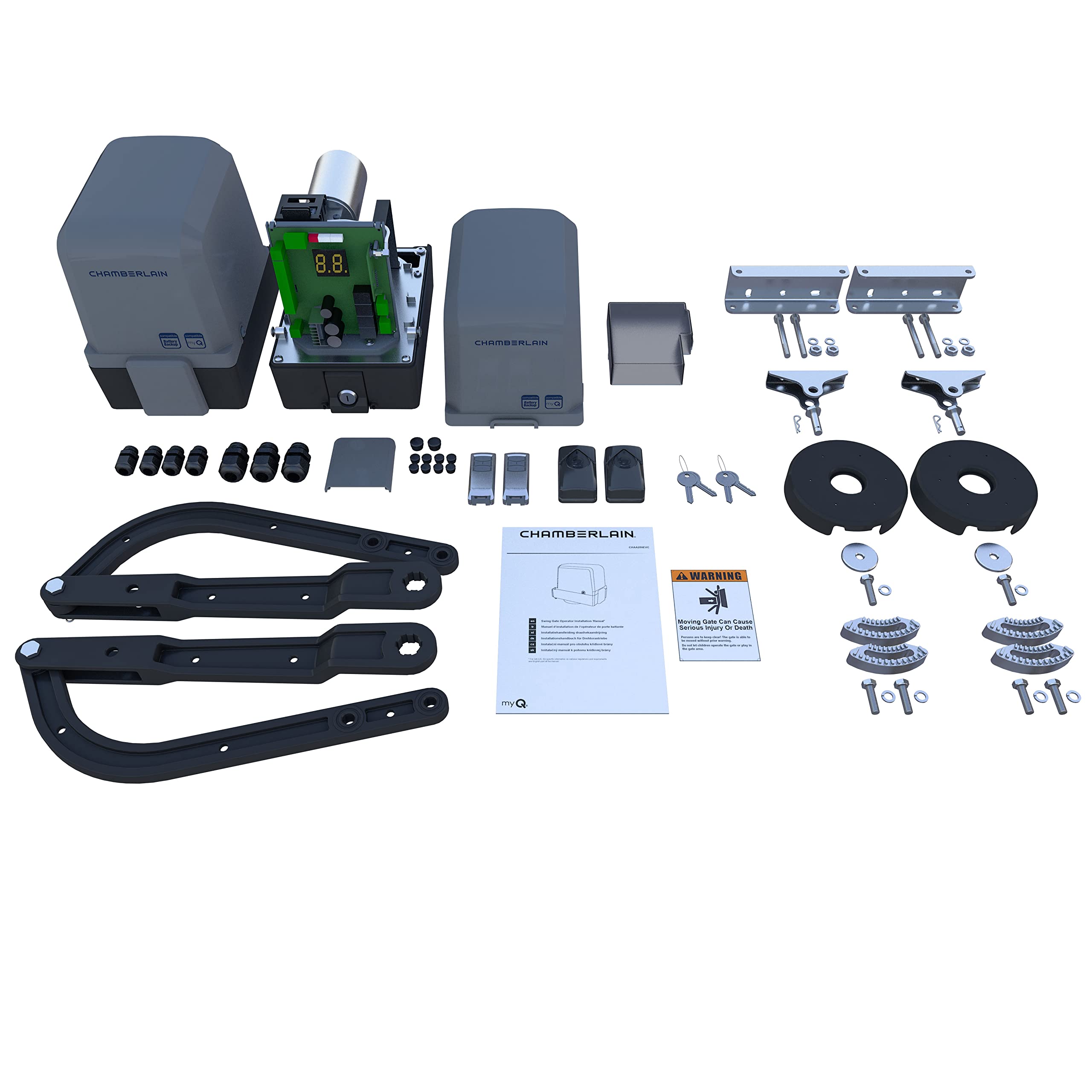 Chamberlain CHAA250EVC Motorisation de Portail Battant