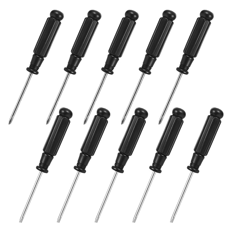 Kit de Mini Chaves de Fenda de Precisão com 10 Peças FdcLixuvol, Phillips e Fenda, 9,4 cm