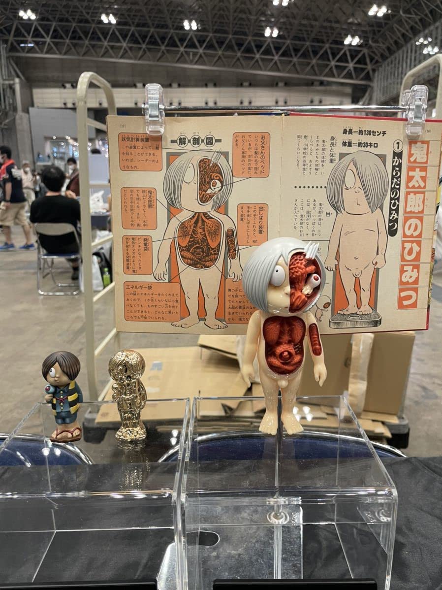 鬼太郎大百科　解剖図　ソフビ　スタンダード　ワンフェス2025夏　ロクでナシ玩具 鬼太郎大百科 解剖図 ソフビ スタンダード ワンフェス2025夏 ロクで