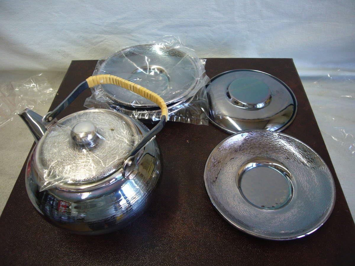 中国 古七宝琺瑯彩 花文 煎茶碗 黒柿蓋 時代箱 C R6444 中国 古七宝