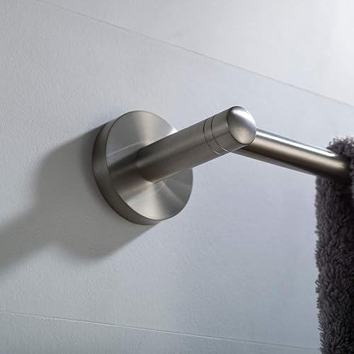 Miniatura 6 de KRAUS Elie KEA-18836BN - Toallero de baño de 18 pulgadas, acabado de níquel cepillado