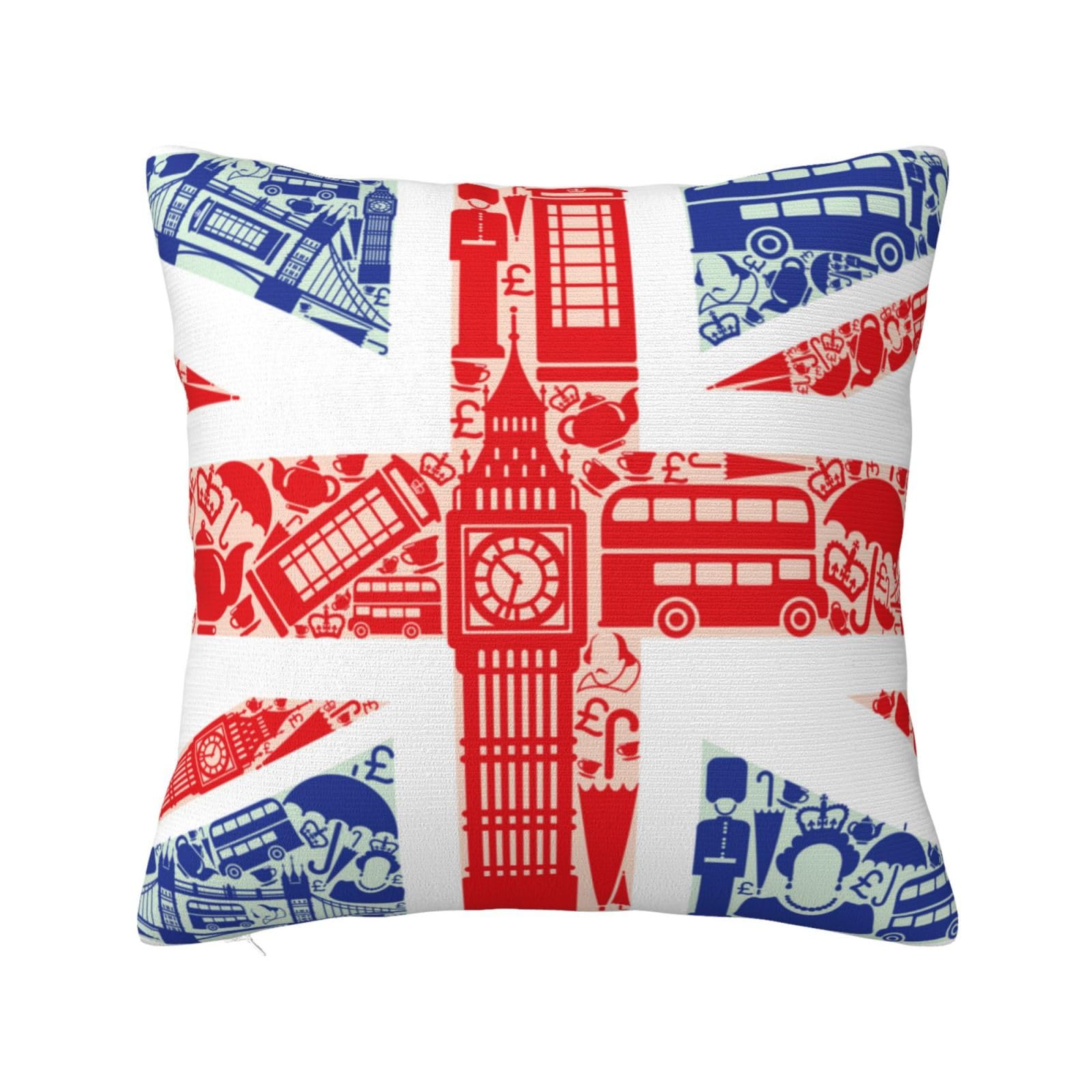 Amazon.co.jp: イギリス ユニオン ジャック 国旗柄 クッション