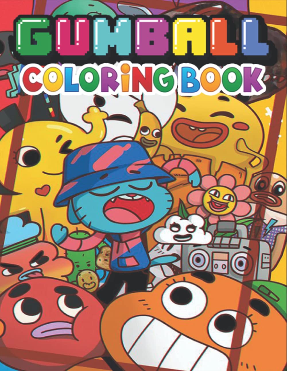 Buy Gumball Coloring Book: +50 The Amazing World of Gumball Coloring