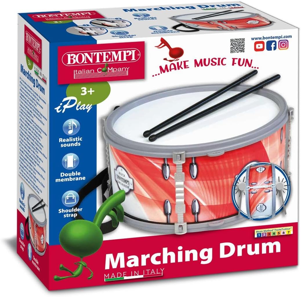 Bontempi Red Marching Drum