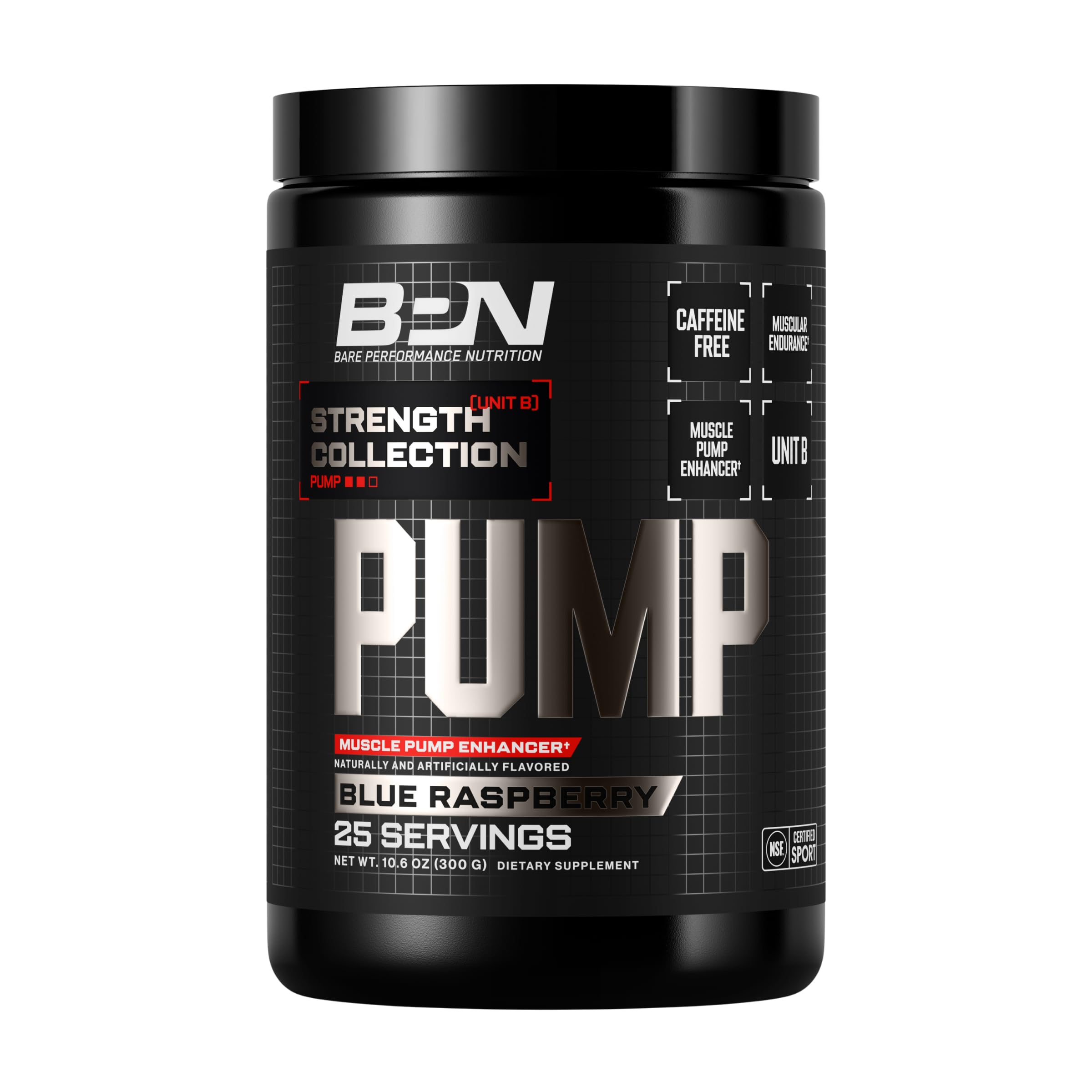 BARE PERFORMANCE NUTRITION, BPN Pump, Pre-Workout Muscle Pump Enhancer w/L-Citrulline, Increased Blood Flow/Oxygen Transport to Muscles, 25 Servings, Pink Lemonade — Amazon image 6