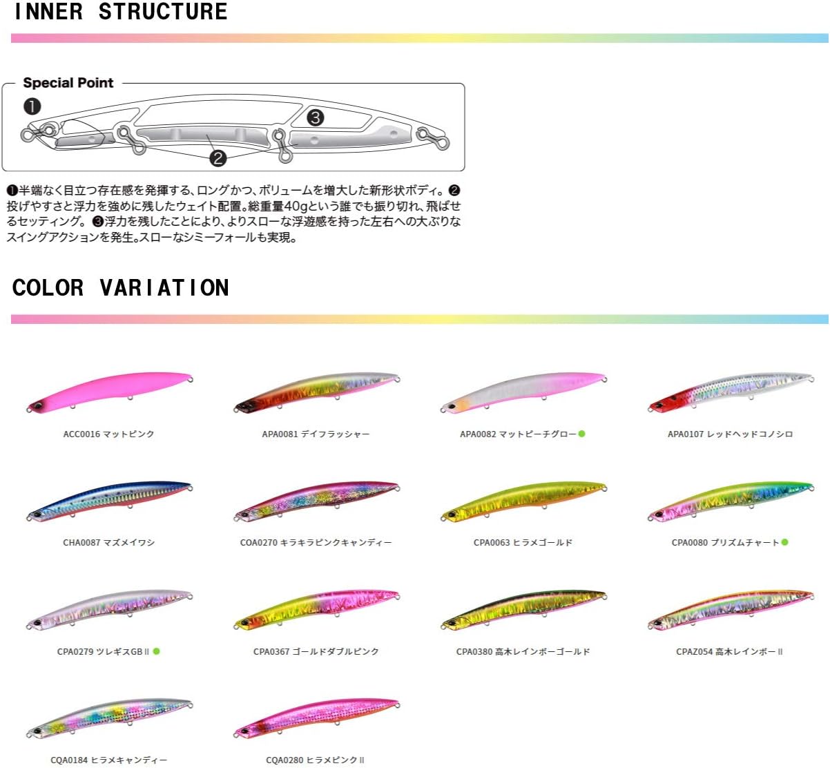 Duo CPA0380 Beach Walker Wedge, 140S, Takagi Rainbow Gold