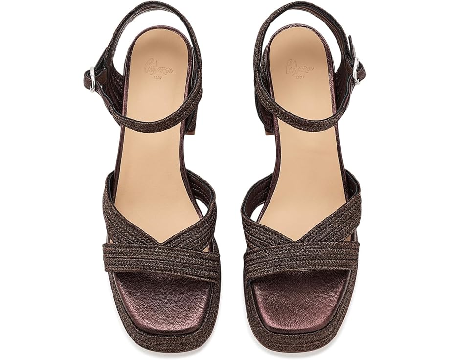 CASTANER Vallita Heel Sandals - Top View
