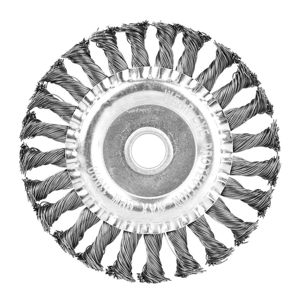 Wire Brush Wheel, 11000r/m Rust Removal Wire Wheel Angle Grinder Pre