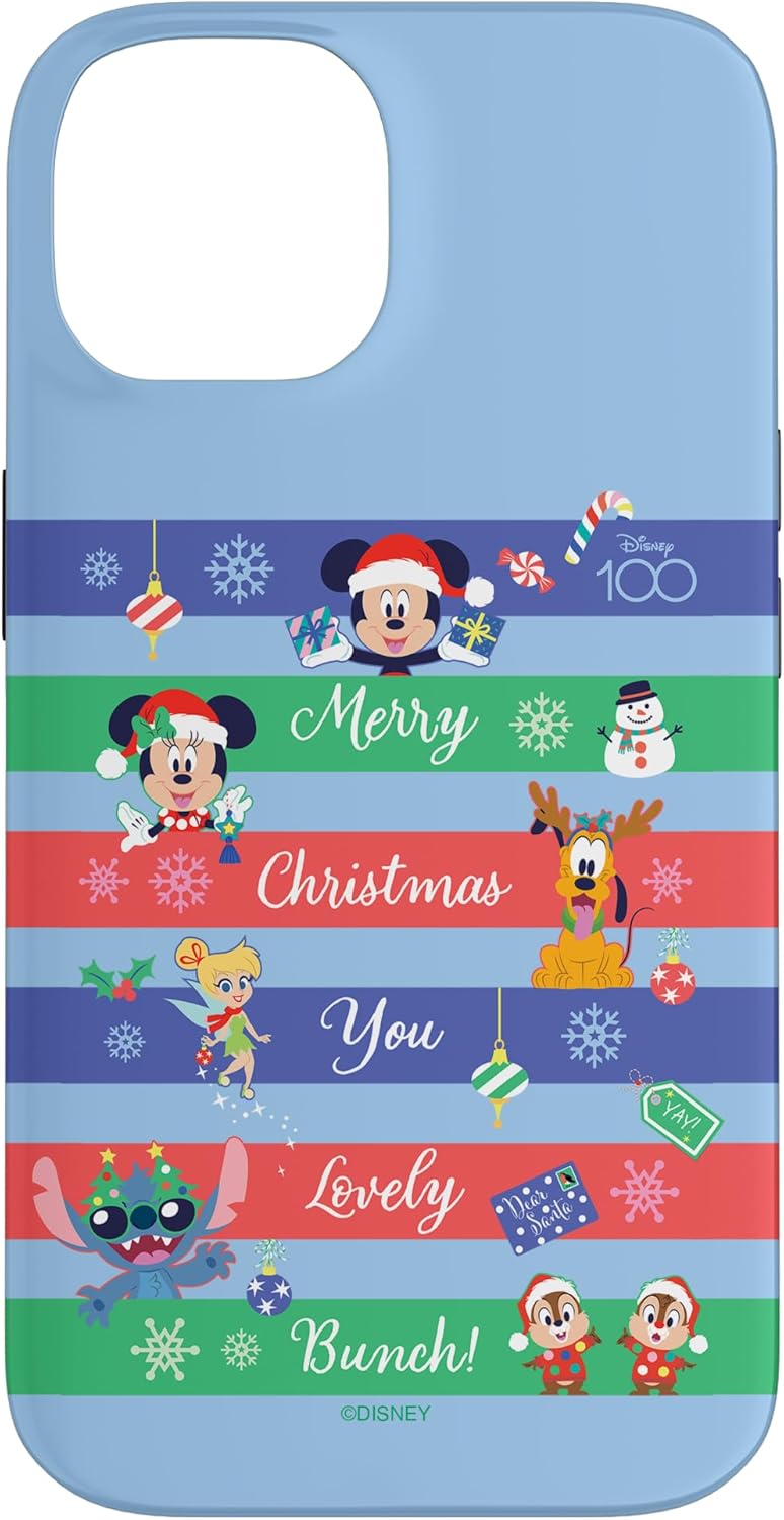 Disney 100 Mickey & Friends Merry Christmas You Lovely Bunch Case for iPhone 14 Pro Max