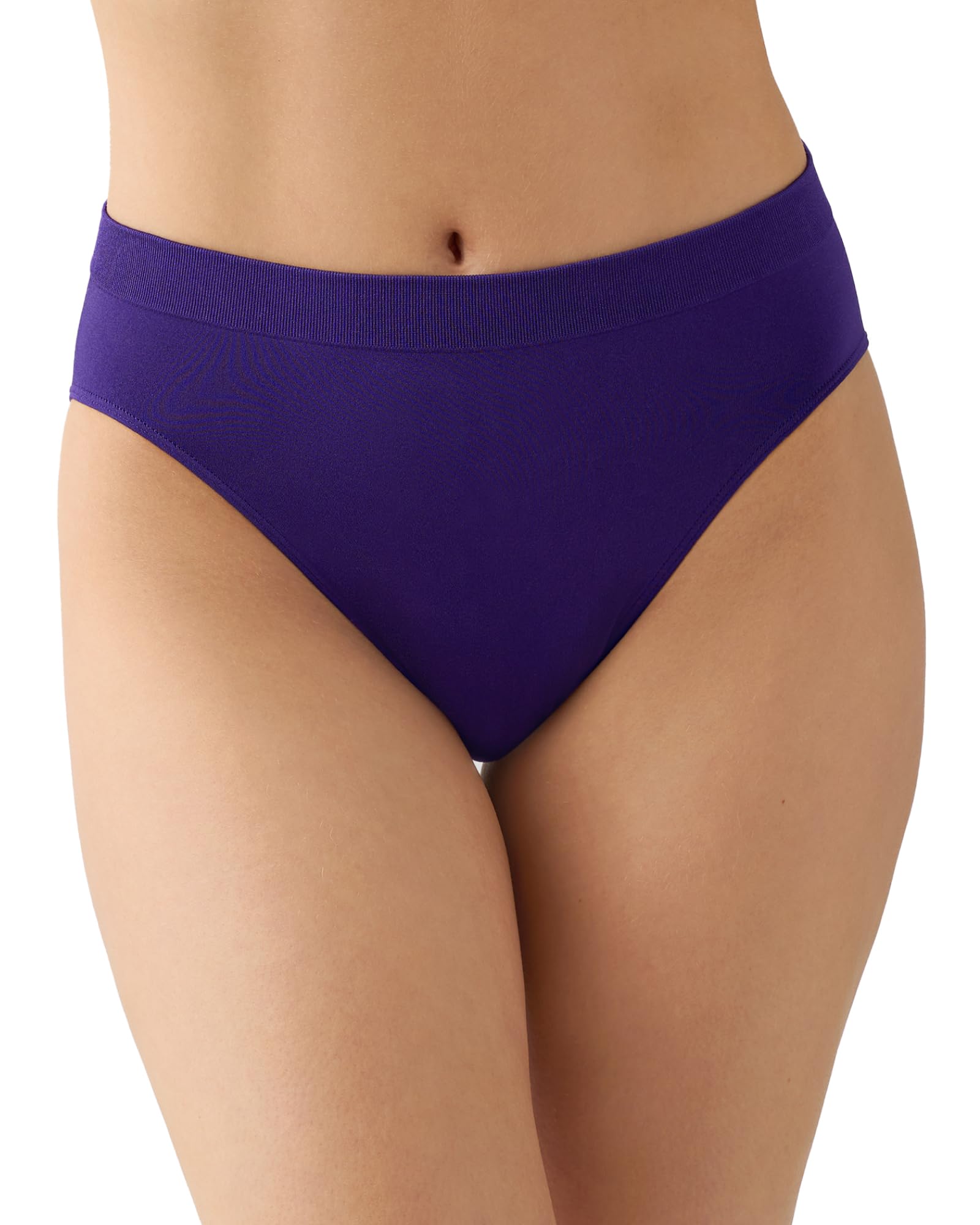 Wacoal Women's B-Smooth Seamless Full Coverage Hi-Cut Brief Panty, 834175