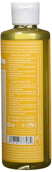 Dr. Bronner's Organic Pure Castile Liquid Soap Citrus Orange - 8 fl oz
