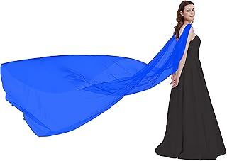 Shoulder Cape Veil Tulle Church Bridal Cape Veil Chapel Wedding Veil B018