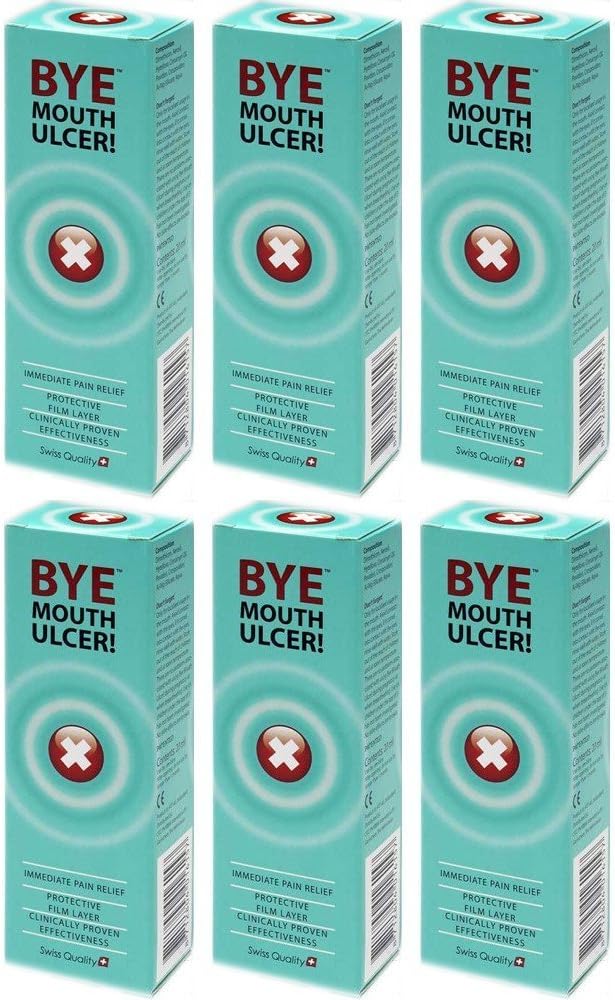 (6 PACK) - Bye - Bye Mouth Ulcer | 15ml | 6 PACK BUNDLE