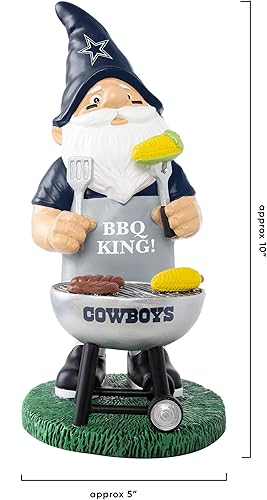 Miniatura 4 de FOCO NFL - Estatua de jardín unisex para adultos, con logotipo de equipo de la NFL, para exteriores, 10 pulgadas