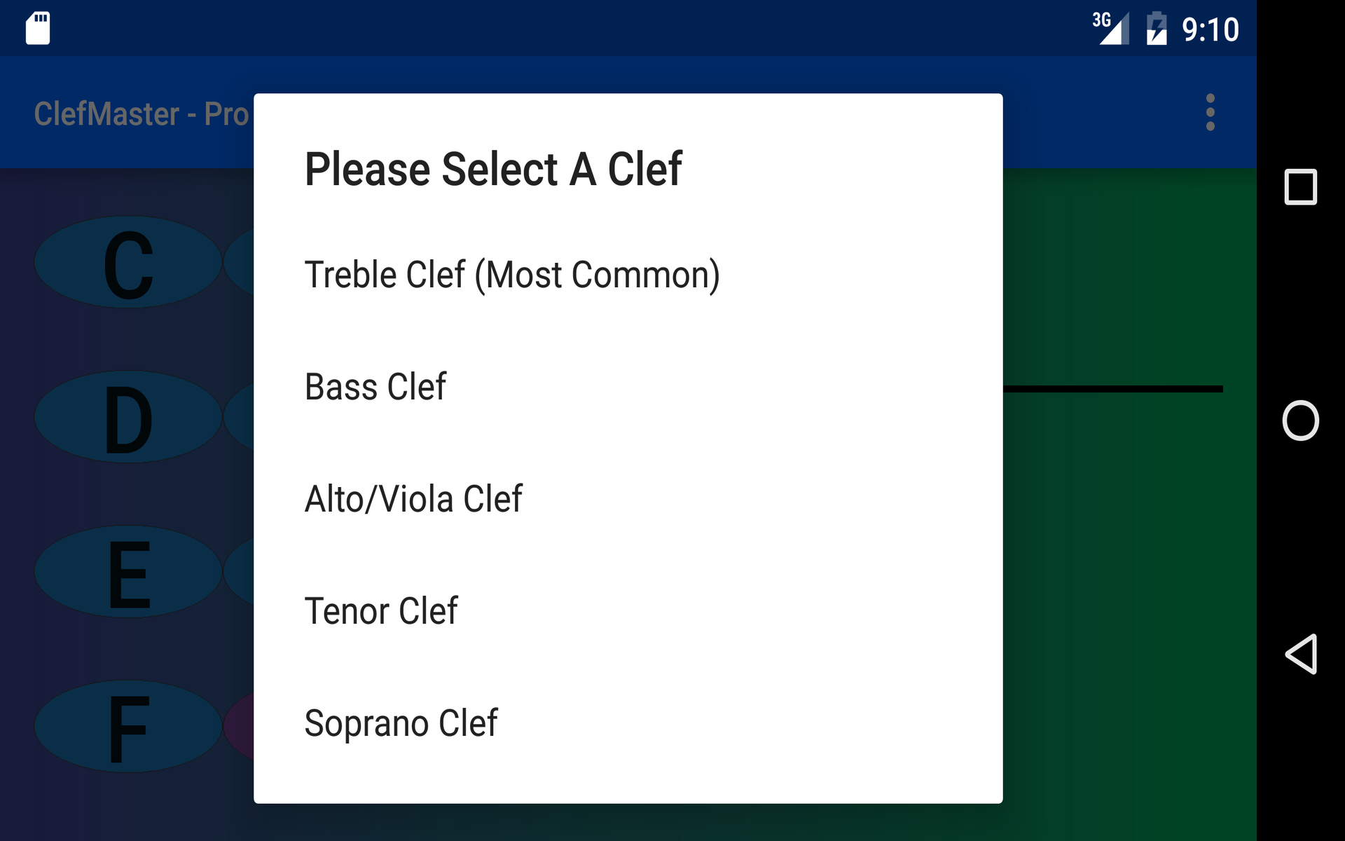 Clef Master Music Note Game App on Amazon Appstore