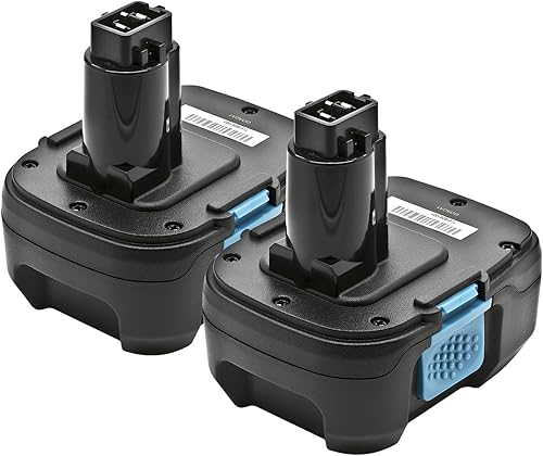 Miniatura 2 de ExpertPower Paquete de 2 baterías de repuesto para De-Walt DC9182, DC9181, DC9180, 18V XRP iones de litio para todas las herramientas Dewalt de 18