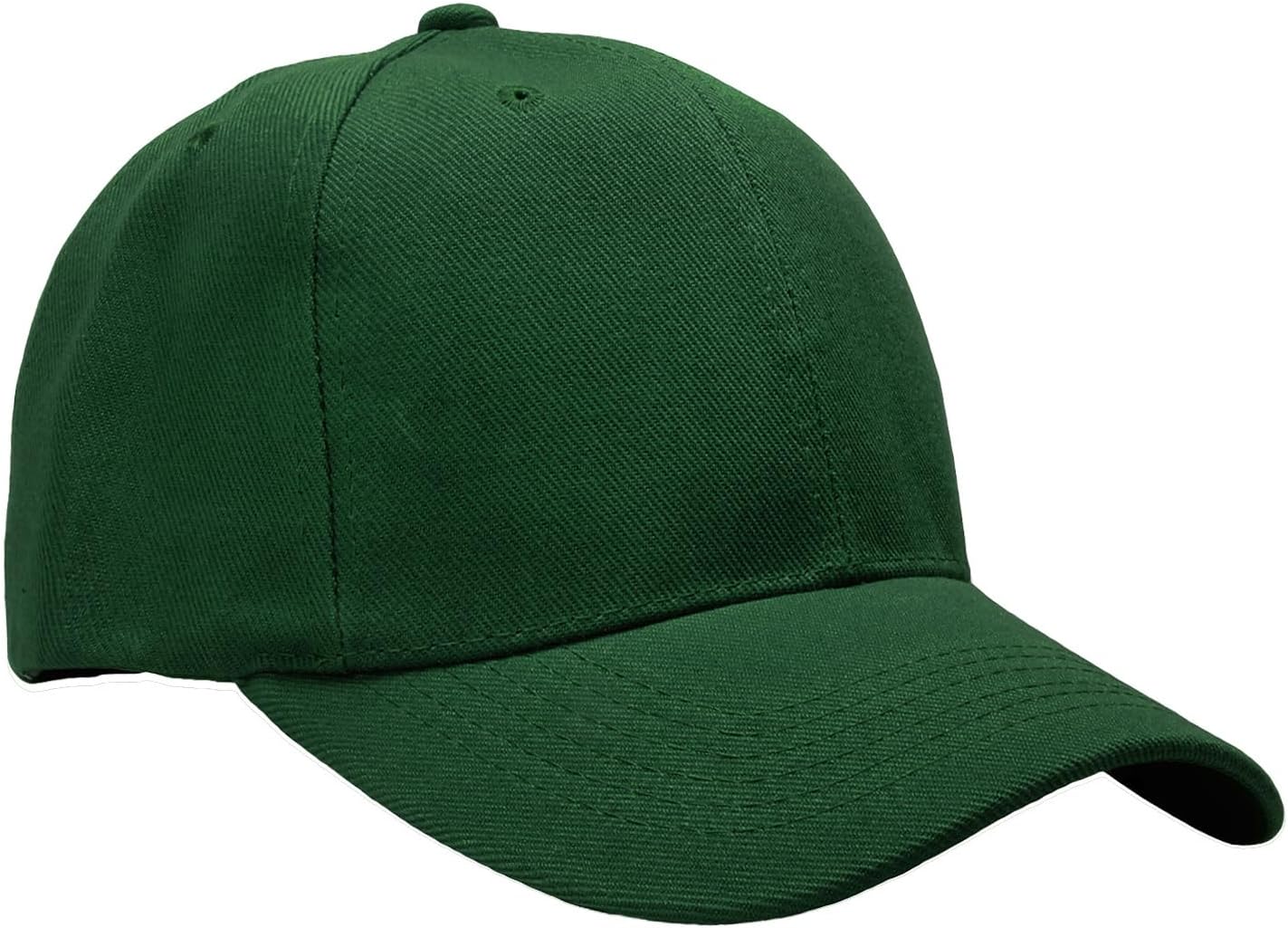 Falari Wholesale Bulk Lot 12-Pack Baseball Cap Adjustable Size Plain Blank Solid Color