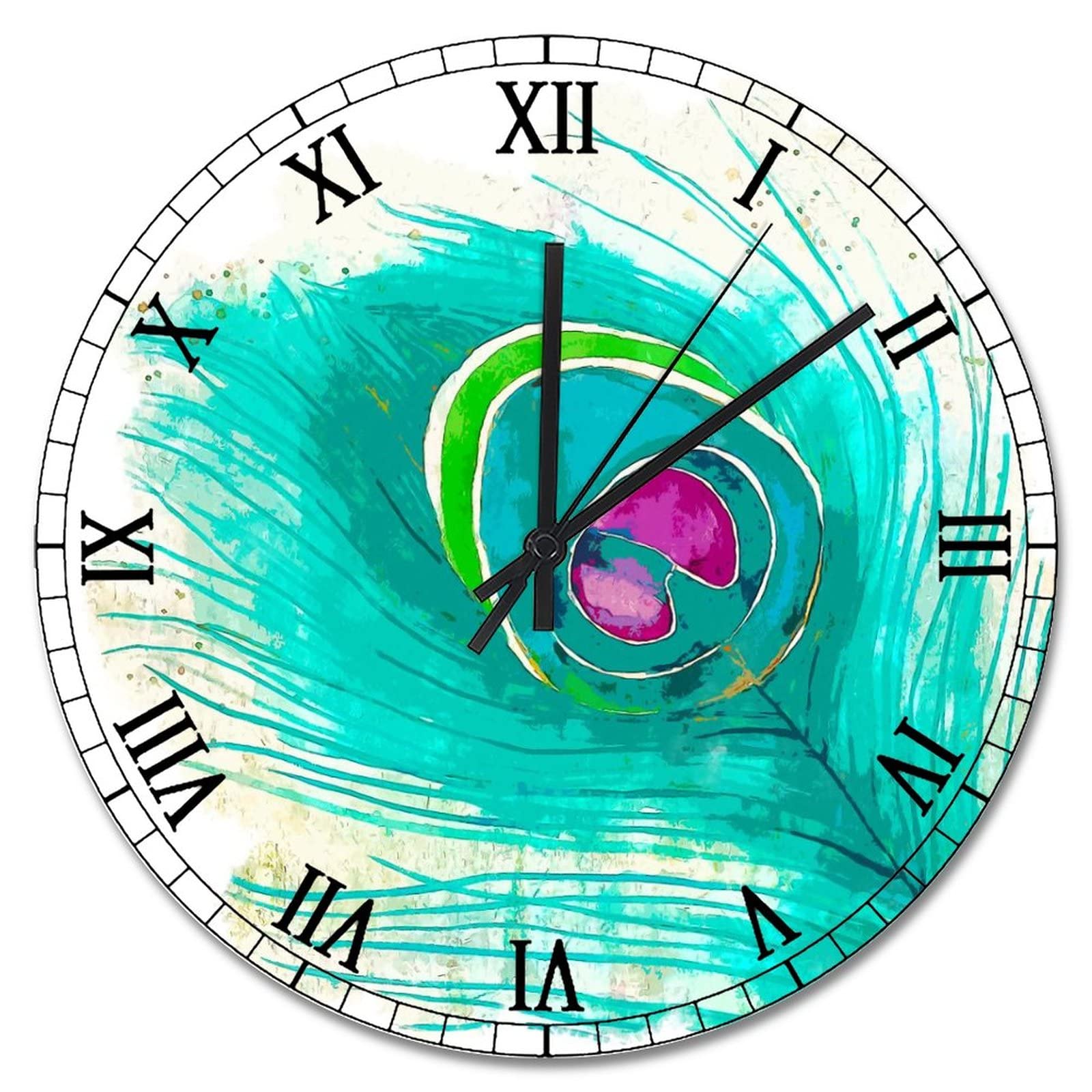 Horloge murale vintage pour salon et chambre décor de ferme
