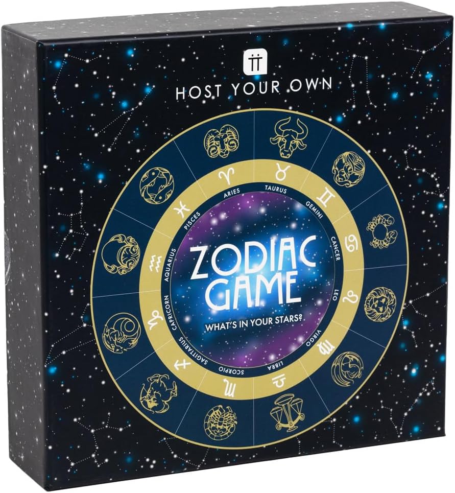Talking Tables Zodiac Board Game Star Sign for Astrology