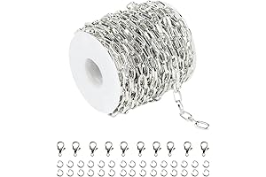 Bulk Silver Chain Spool for Jewelry Making