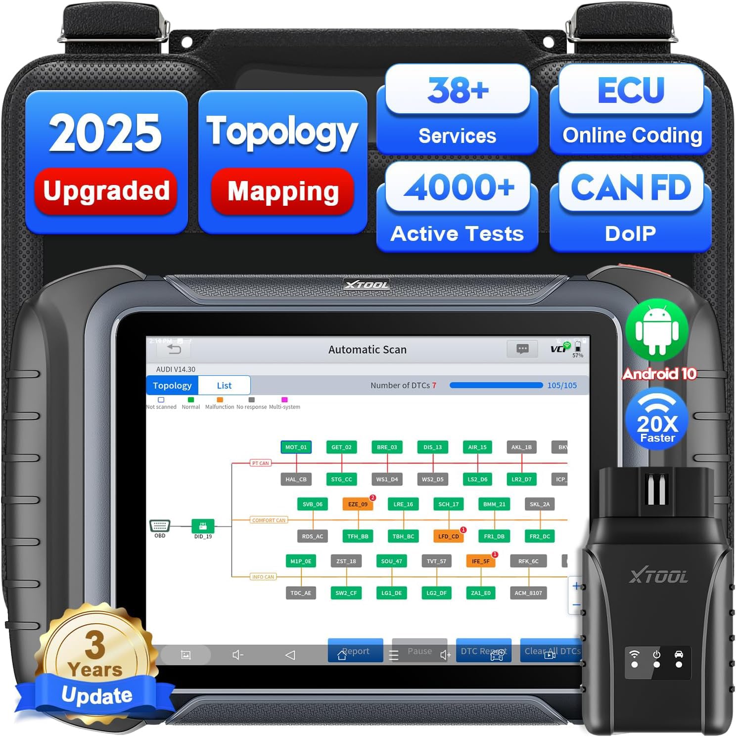Xtool D 8 W Wireless Obd 2 Scanner - 71deXp0kCPL 