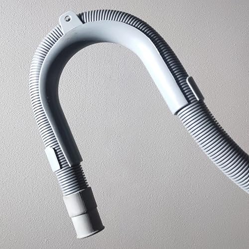 Miniatura 5 de Lavado universal en forma de U. Mach. Conjunto de guía de manguera de drenaje - 1 forma de U gris + 2 adhesivos adhesivos para bridas de cables