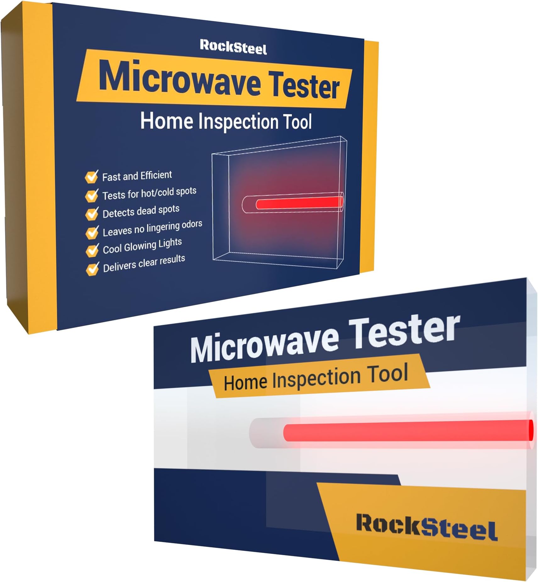 Microwave Tester | The Best Home Inspector Tool To Quickly & Easily Test For Microwave Leaks, Hot/Cold Spots, or Other Issues. It Lights Up Like Magic!