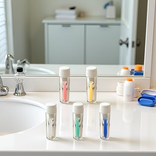 Miniatura 9 de Herramienta de silicona suave azul para lentes de contacto removedor de émbolo para lentes suaves y duras, accesorio multiusos, herramientas de