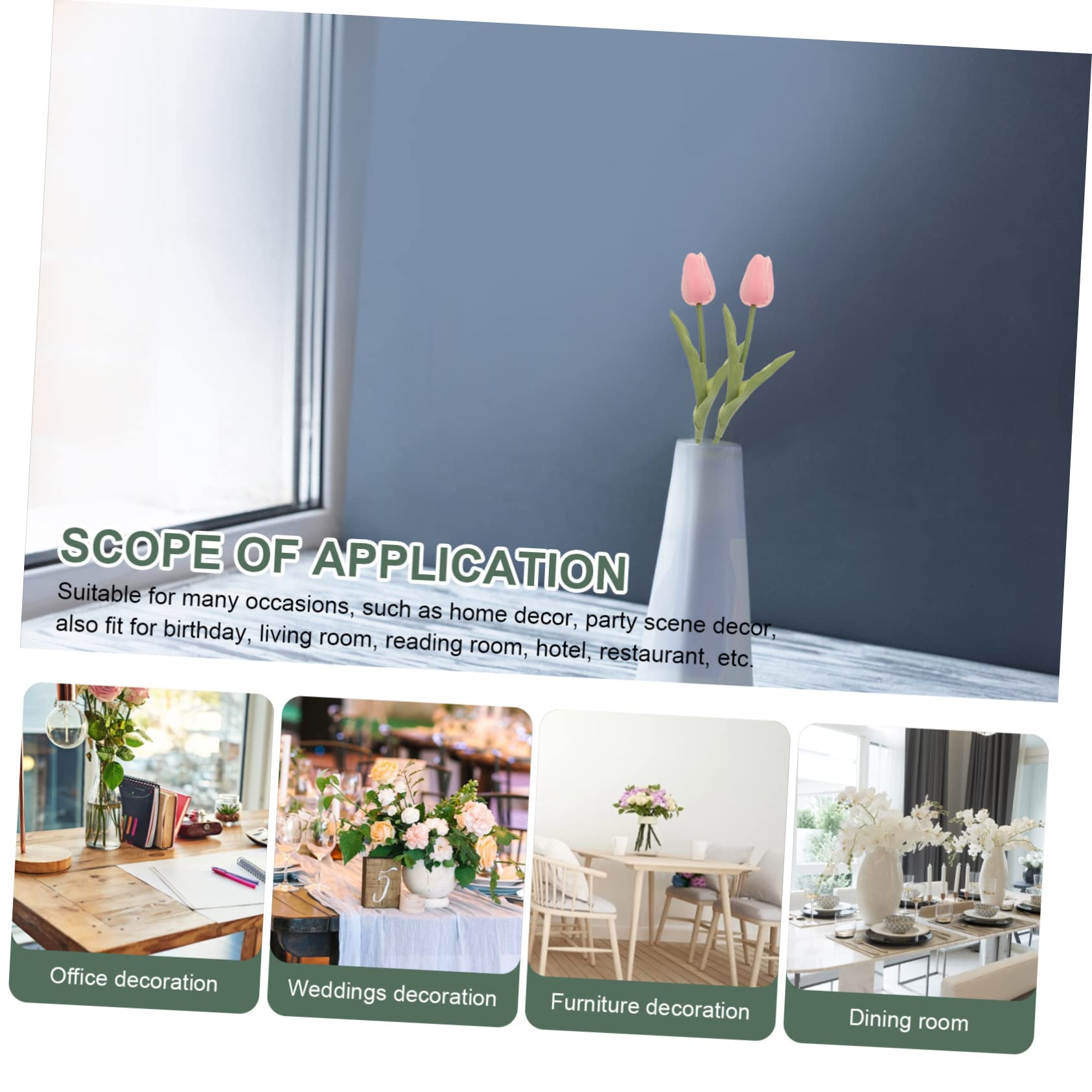 Decoración De Pasteles De Artificiales para Bodas Y Fiestas Accesorios para Cumpleaños Y Centros 4 Piezas X 4