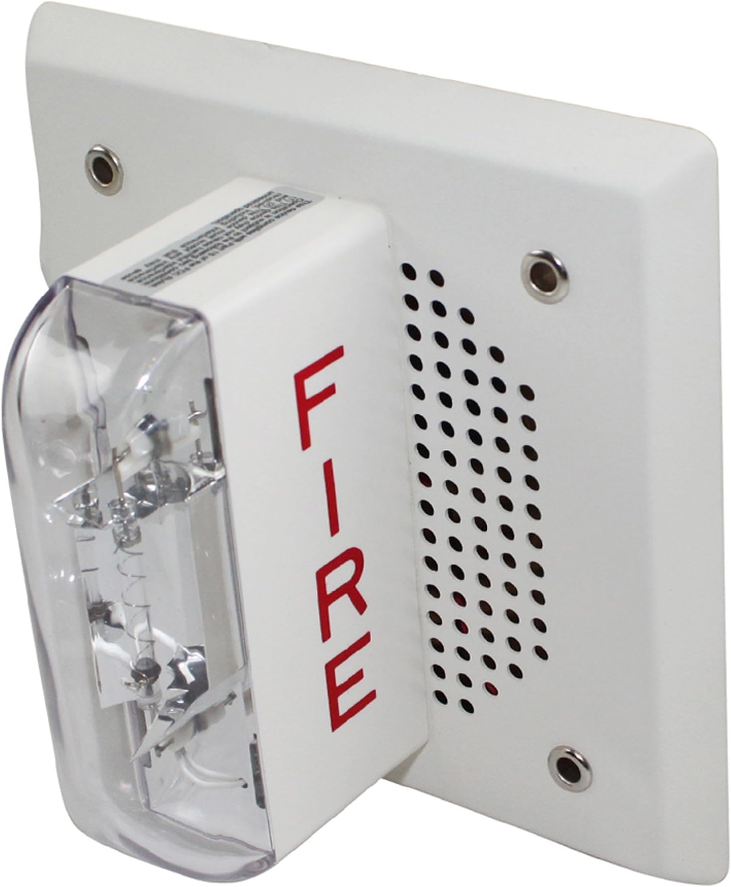 Wheelock Ch-Df1-Lsm-24-Vfw 24Vdc Fire Alarm Strobe Chime; White