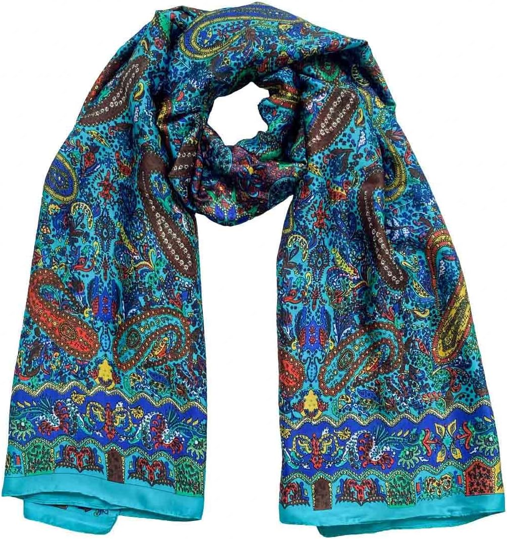 Acotavie Scarfs for Women Fashion Scarves Long Floral Pattern Scarf Headscarf Lightweight Sunscreen Shawls Acotavie Scarfs for Women Fashion Scarves Long Floral Pattern Scarf Headscarf Lightweight Sunscreen Shawls