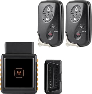 2Pcs DIY Smart Key Fob Replacement Kit for 2010-2015 Lexus RX350 RX450h GX460 08-13 Lexus LX570 11-16 Lexus CT200h Keyless Entry Remote Control 271451-5290 GNE