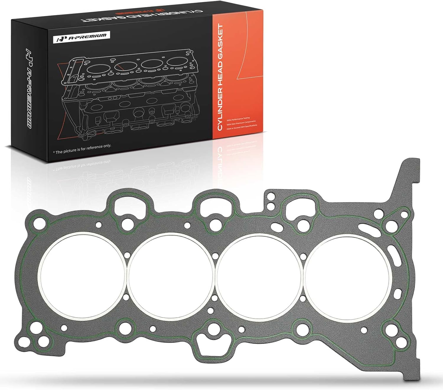A-Premium L4 Engine Cylinder Head Gasket Compatible with Hyundai Elantra 11-16 1.8L 2.0L, Tucson 14-15 2.0L, Elantra Coupe 13-14, Elantra GT 13-20 & Kia Soul 12-16, Forte 14-16, Forte Koup 14-16