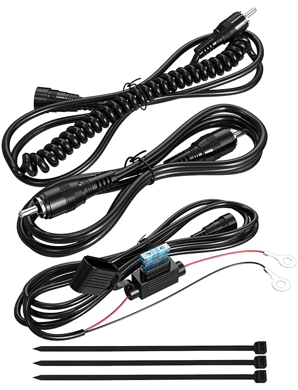 Mellbree Heated Shield Cord, Snowmobile Helmet Heated Shield Cord Replacement Electric Shield Wire Tight Hook Up A Heated Shueld (Kit) by Mellbree - Used condition - US$11.70